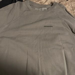 Grey Patagonia crewneck